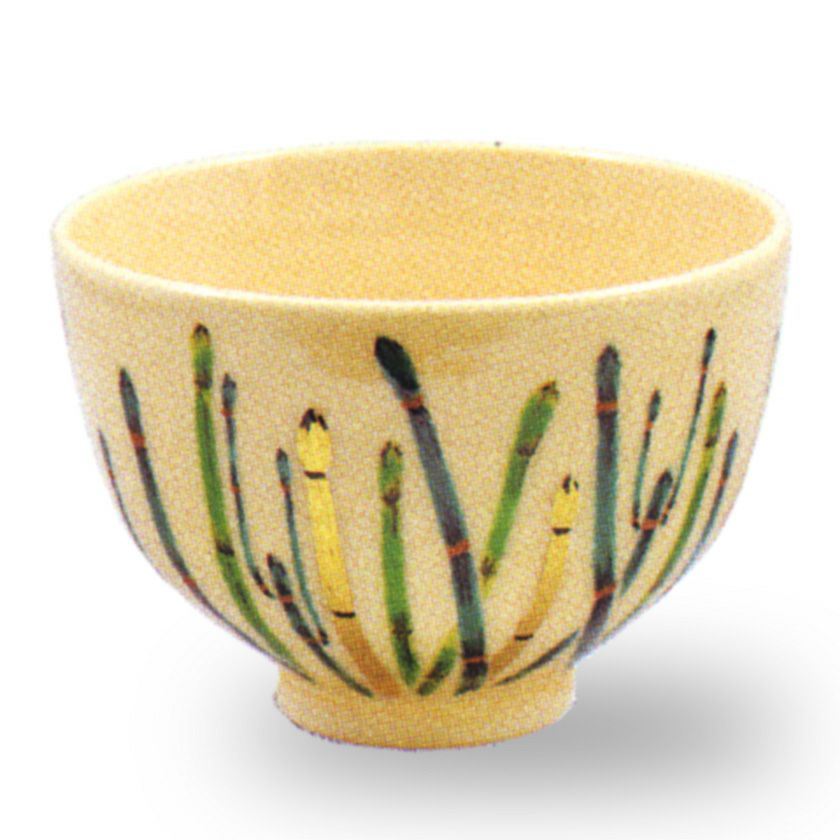茶道具 抹茶茶碗（まっちゃちゃわん） 色絵茶碗 木賊（とくさ） 山川 敦司 抹茶茶碗は茶の湯文化である表千家・裏千家の茶道具や抹茶を専門に扱う千紀園（せんきえん）が通販で販売しています。茶会また初心者向けのお稽古用にご利用いただける抹茶碗です。贈り物・ギフトにも人気です。