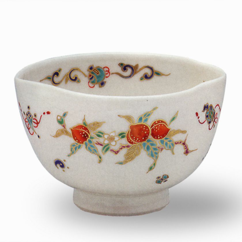 茶道具 抹茶茶碗（まっちゃちゃわん） 色絵 実り（盃付） 茶碗 林 淡幽 抹茶茶碗は茶の湯文化である表千家・裏千家の茶道具や抹茶を専門に扱う千紀園（せんきえん）が通販で販売しています。茶会また初心者向けのお稽古用にご利用いただける抹茶碗です。贈り物・ギフトにも人気です。