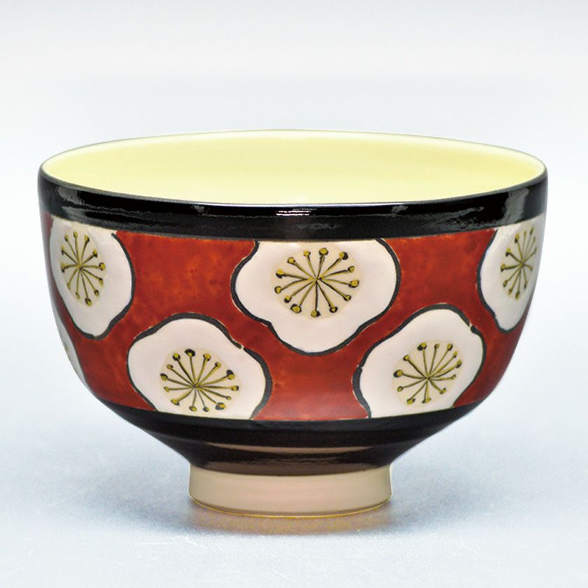 茶道具 抹茶茶碗（まっちゃちゃわん） 茶碗 梅 山川 敦司 抹茶茶碗は茶の湯文化である表千家・裏千家の茶道具や抹茶を専門に扱う千紀園（せんきえん）が通販で販売しています。茶会また初心者向けのお稽古用にご利用いただける抹茶碗です。贈り物・ギフトにも人気です。