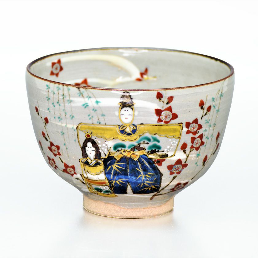 茶道具 抹茶茶碗（まっちゃちゃわん） 茶碗 乾山 立雛 巌窯 抹茶茶碗は茶の湯文化である表千家・裏千家の茶道具や抹茶を専門に扱う千紀園（せんきえん）が通販で販売しています。茶会また初心者向けのお稽古用にご利用いただける抹茶碗です。贈り物・ギフトにも人気です。