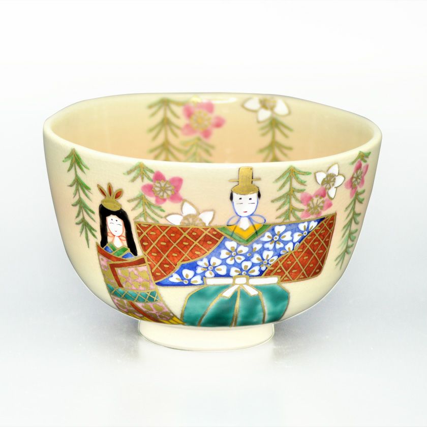 茶道具 抹茶茶碗（まっちゃちゃわん） 茶碗 御本 立雛 伊坂 清香 抹茶茶碗は茶の湯文化である表千家・裏千家の茶道具や抹茶を専門に扱う千紀園（せんきえん）が通販で販売しています。茶会また初心者向けのお稽古用にご利用いただける抹茶碗です。贈り物・ギフトにも人気です。