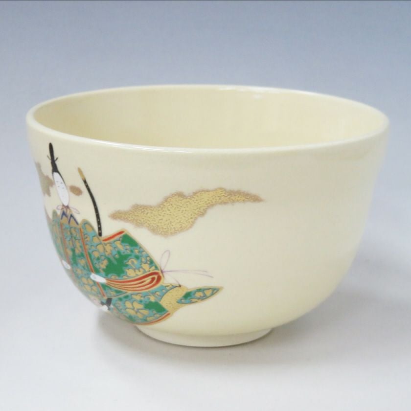 茶道具 抹茶茶碗（まっちゃちゃわん） 茶碗 仁清 内裏雛 宮地 英香