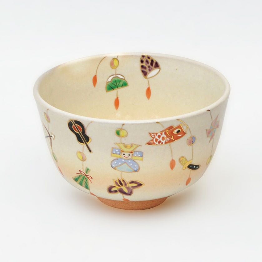茶道具 抹茶茶碗（まっちゃちゃわん） 茶碗 御本手 つるし飾（端午の節句） 耕寅窯 抹茶茶碗は茶の湯文化である表千家・裏千家の茶道具や抹茶を専門に扱う千紀園（せんきえん）が通販で販売しています。茶会また初心者向けのお稽古用にご利用いただける抹茶碗です。贈り物・ギフトにも人気です。