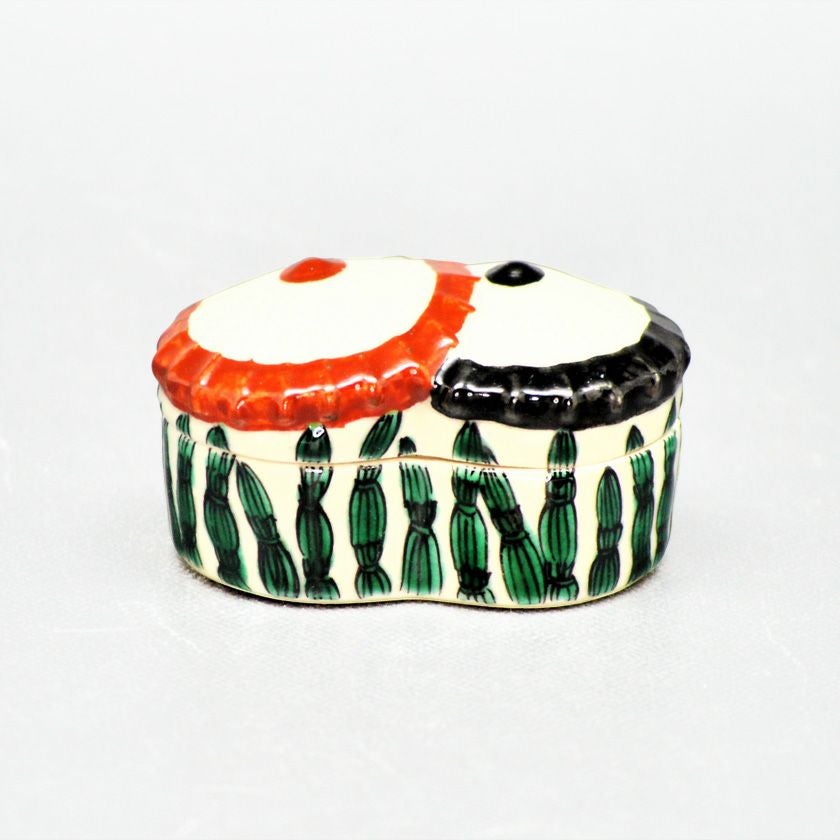 茶道具　傘香合　竹製 茶道具 香合（こうごう） 香合 蛇目傘 木賊（とくさ） 加賀 瑞山