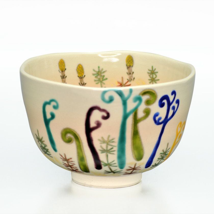 茶道具 抹茶茶碗（まっちゃちゃわん） 茶碗 御本 わらび 伊坂 清香 抹茶茶碗は茶の湯文化である表千家・裏千家の茶道具や抹茶を専門に扱う千紀園（せんきえん）が通販で販売しています。茶会また初心者向けのお稽古用にご利用いただける抹茶碗です。贈り物・ギフトにも人気です。