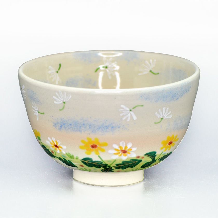 茶道具 抹茶茶碗（まっちゃちゃわん） 茶碗 御本 タンポポ 田中 香泉 抹茶茶碗は茶の湯文化である表千家・裏千家の茶道具や抹茶を専門に扱う千紀園（せんきえん）が通販で販売しています。茶会また初心者向けのお稽古用にご利用いただける抹茶碗です。贈り物・ギフトにも人気です。