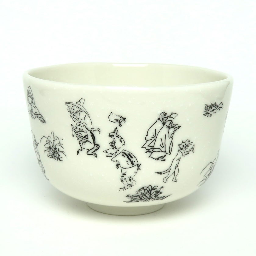 絵唐津 鳥獣戯画 茶碗 茶道具 唐津 抹茶碗 新品 未使用 です。 楽天市場】鳥獣戯画（抹茶茶碗｜茶道具・湯呑・急須）：コーヒー・お茶