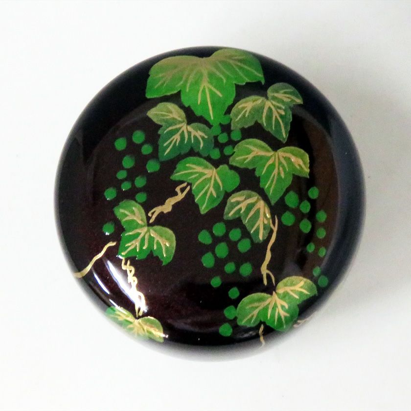 茶道具　棗　鈴谷藤波　菖蒲蒔絵 茶道具 棗 鈴谷藤波 菖蒲蒔絵 【公式通販】