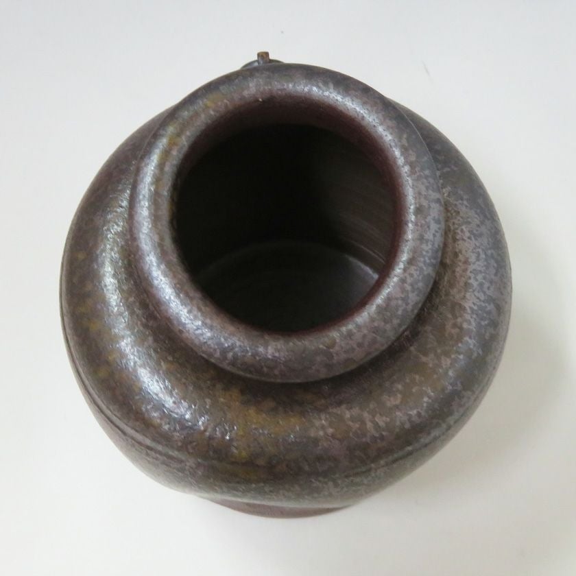 茶道具 花入（はないれ） 蹲花入（うずくまる） 備前 陶峰 | 千年の