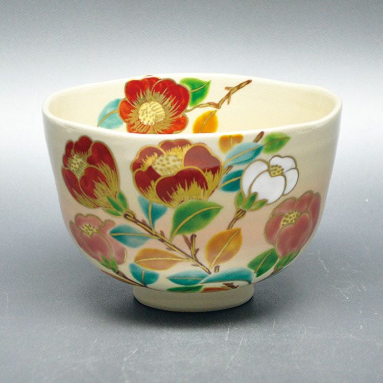 茶道具 抹茶茶碗（まっちゃちゃわん） 茶碗 御本 椿 伊坂 清香 作