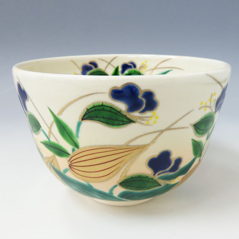 茶道具 抹茶茶碗（まっちゃちゃわん） 茶碗　御本　露草 水出 宋絢 抹茶茶碗は茶の湯文化である表千家・裏千家の茶道具や抹茶を専門に扱う千紀園（せんきえん）が通販で販売しています。茶会また初心者向けのお稽古用にご利用いただける抹茶碗です。贈り物・ギフトにも人気です。