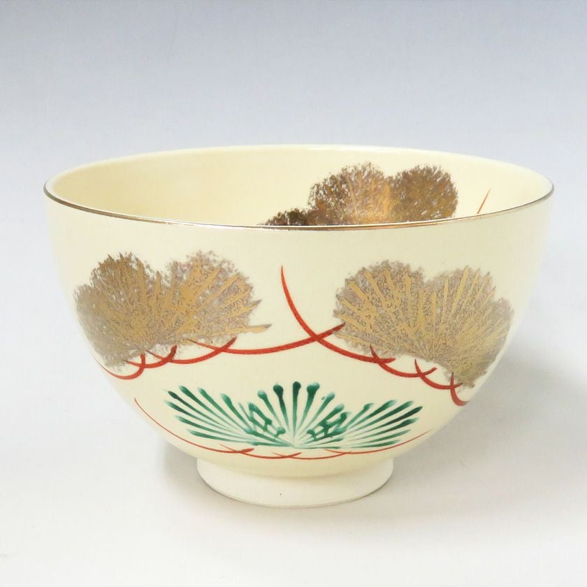 茶道具 抹茶茶碗（まっちゃちゃわん） 仁清写 錦松 茶椀 抹茶茶碗は茶の湯文化である表千家・裏千家の茶道具や抹茶を専門に扱う千紀園（せんきえん）が通販で販売しています。茶会また初心者向けのお稽古用にご利用いただける抹茶碗です。贈り物・ギフトにも人気です。