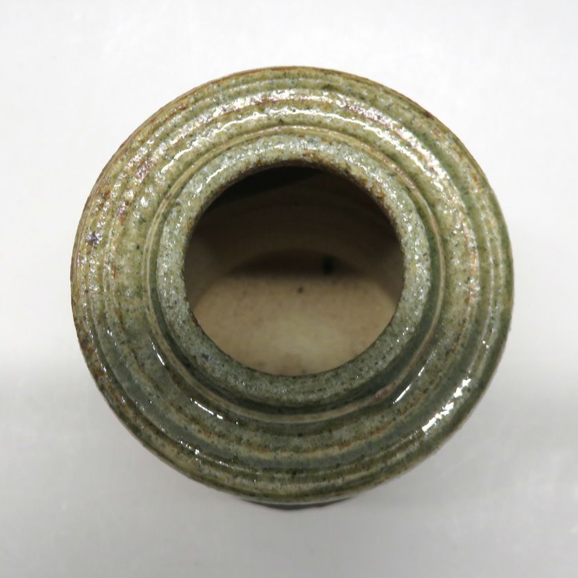 信楽焼 荒川智作 鎬花入 高さ9寸（約27cm） 共箱 本物保証 花ちらし 酒器揃［ギフトセット］ | AWASAKA