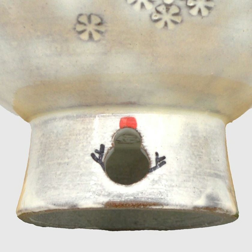 茶道具 抹茶茶碗（まっちゃちゃわん） 茶碗 粉引 雪華 ※高台雪ダルマ