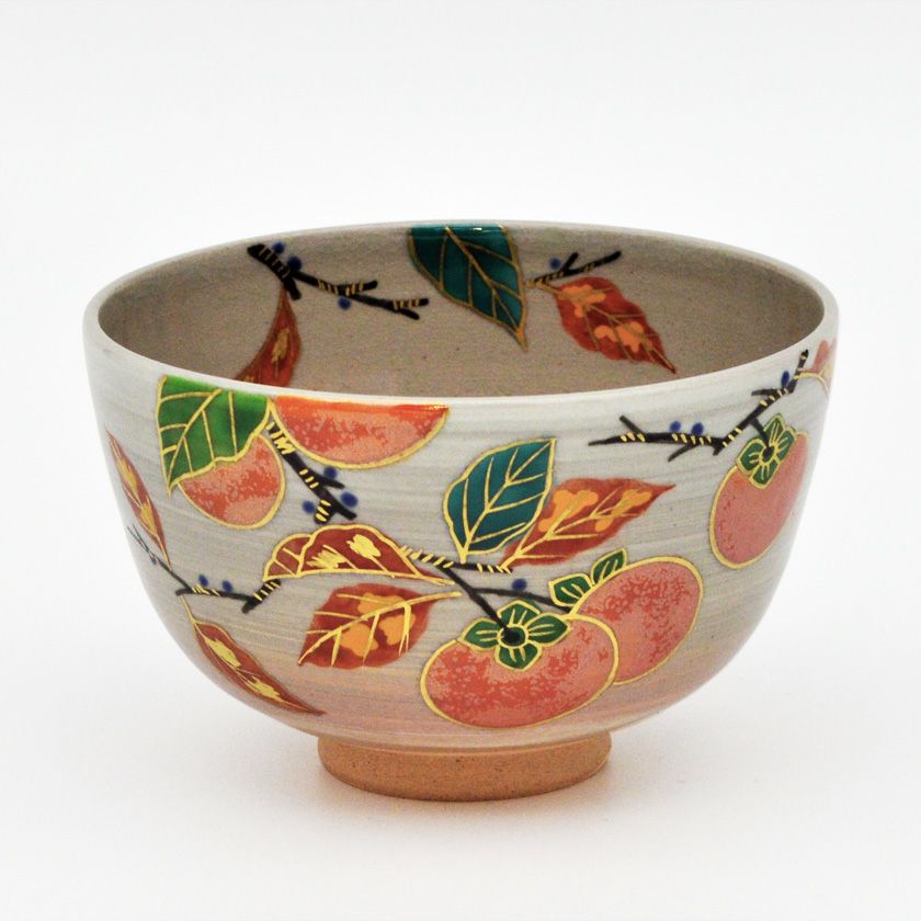 茶道具 抹茶茶碗（まっちゃちゃわん） 茶碗 刷毛目 柿 中山 喜白 抹茶茶碗は茶の湯文化である表千家・裏千家の茶道具や抹茶を専門に扱う千紀園（せんきえん）が通販で販売しています。茶会また初心者向けのお稽古用にご利用いただける抹茶碗です。贈り物・ギフトにも人気です。