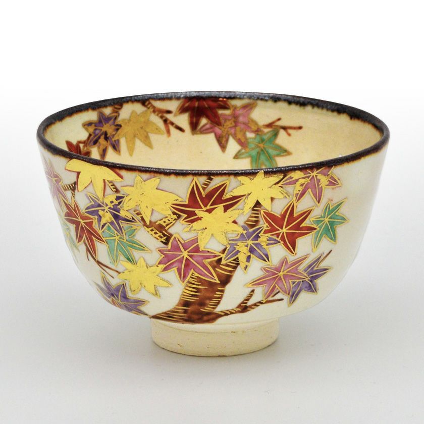 茶道具 抹茶茶碗（まっちゃちゃわん） 茶碗 乾山 色彩紅葉 伊坂 清香 抹茶茶碗は茶の湯文化である表千家・裏千家の茶道具や抹茶を専門に扱う千紀園（せんきえん）が通販で販売しています。茶会また初心者向けのお稽古用にご利用いただける抹茶碗です。贈り物・ギフトにも人気です。