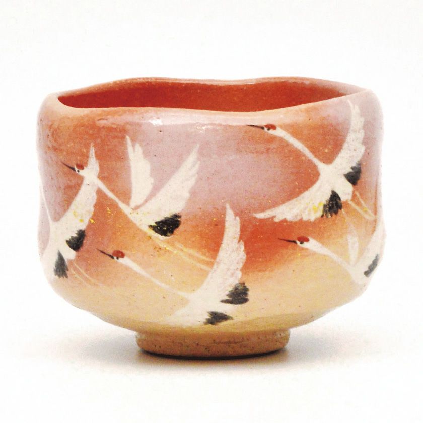 茶道具 抹茶茶碗（まっちゃちゃわん） 茶碗 群鶴 吉村 楽入 抹茶茶碗は茶の湯文化である表千家・裏千家の茶道具や抹茶を専門に扱う千紀園（せんきえん）が通販で販売しています。茶会また初心者向けのお稽古用にご利用いただける抹茶碗です。贈り物・ギフトにも人気です。