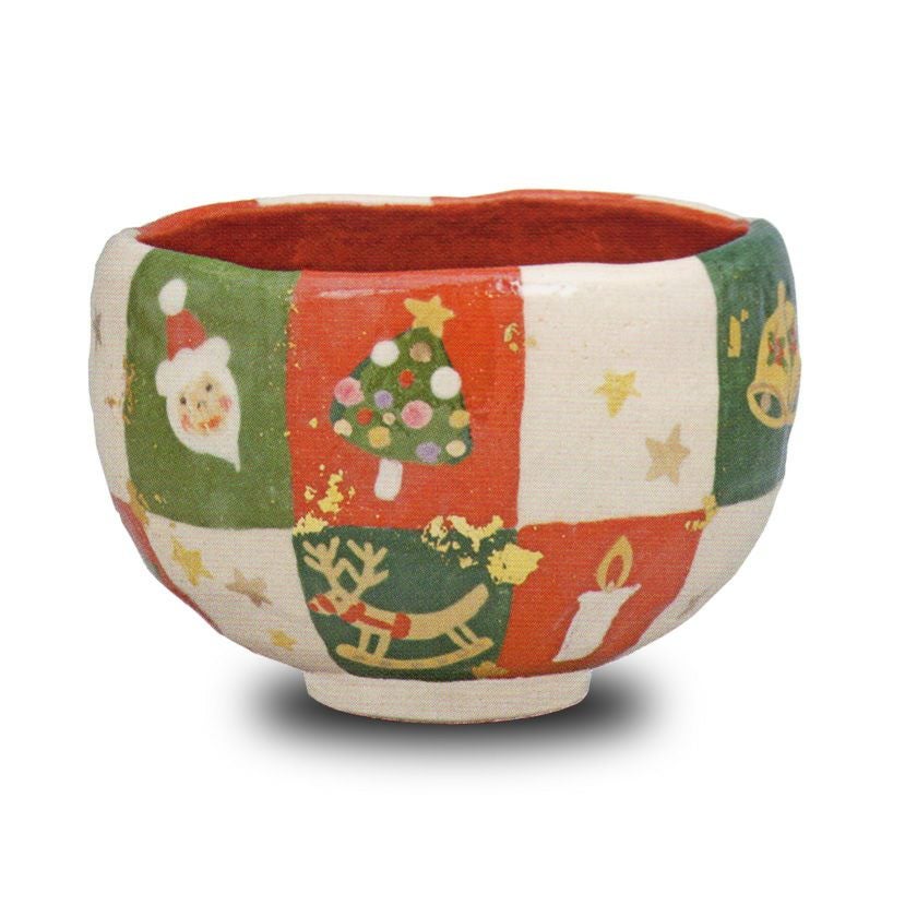 茶道具 抹茶茶碗（まっちゃちゃわん） クリスマス 茶碗 吉村 楽入 抹茶茶碗は茶の湯文化である表千家・裏千家の茶道具や抹茶を専門に扱う千紀園（せんきえん）が通販で販売しています。茶会また初心者向けのお稽古用にご利用いただける抹茶碗です。贈り物・ギフトにも人気です。