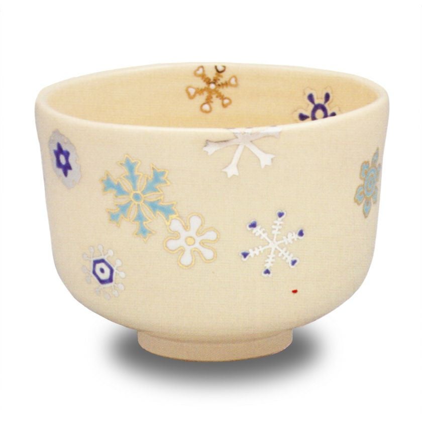 茶道具 抹茶茶碗（まっちゃちゃわん） 色絵 雪輪紋 茶碗 クリスマス 田中 方円 抹茶茶碗は茶の湯文化である表千家・裏千家の茶道具や抹茶を専門に扱う千紀園（せんきえん）が通販で販売しています。茶会また初心者向けのお稽古用にご利用いただける抹茶碗です。贈り物・ギフトにも人気です。