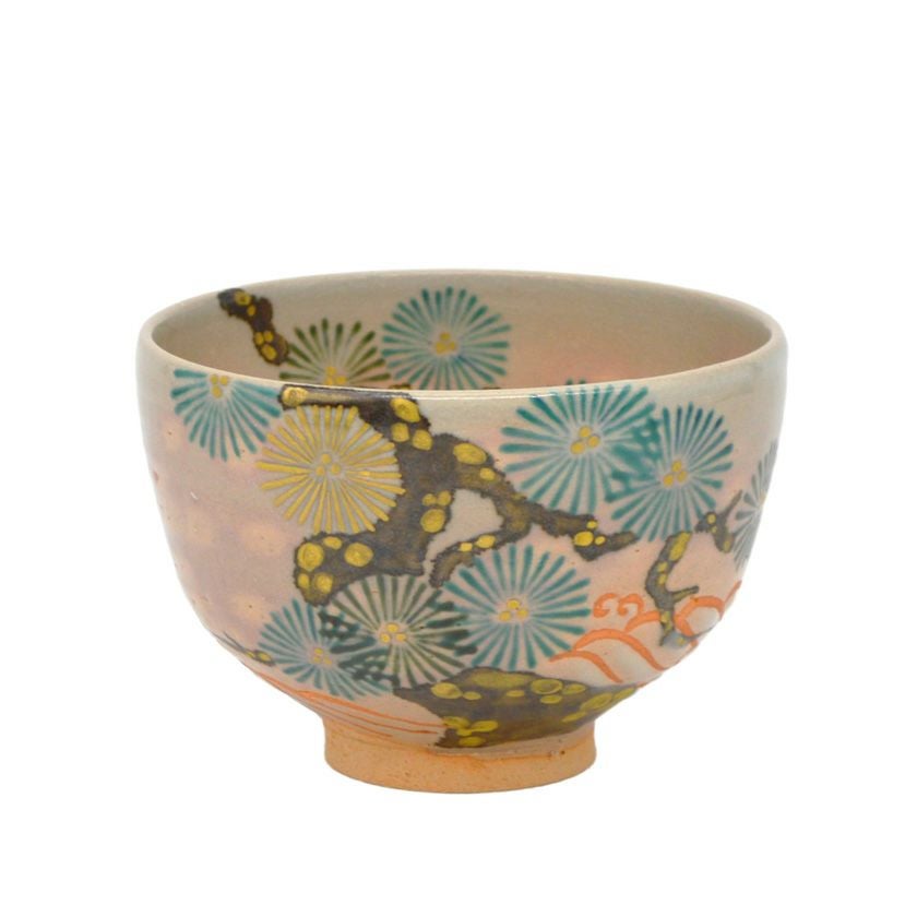 茶道具 抹茶茶碗（まっちゃちゃわん） 茶碗 乾山 唐松 巌窯 | 千年の