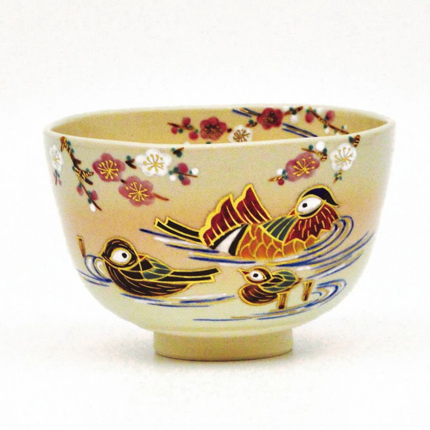茶道具 抹茶茶碗（まっちゃちゃわん） 茶碗 御本 鴛鴦 伊坂 清香