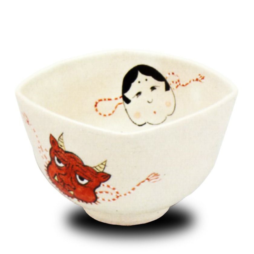 茶道具 抹茶茶碗（まっちゃちゃわん） 四方 節分 茶碗 前田 瑞雲 抹茶茶碗は茶の湯文化である表千家・裏千家の茶道具や抹茶を専門に扱う千紀園（せんきえん）が通販で販売しています。茶会また初心者向けのお稽古用にご利用いただける抹茶碗です。贈り物・ギフトにも人気です。