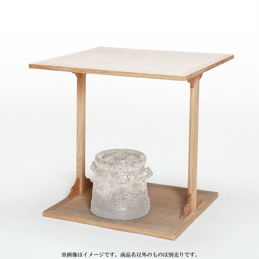 ★木製ｱﾝﾃｨｰｸ茶道配膳棚4段 W850×D410×H1160 ラック 木製棚板 4段 幅85.5/65 奥行41.5 高さ123.5cm 山善 | 山善