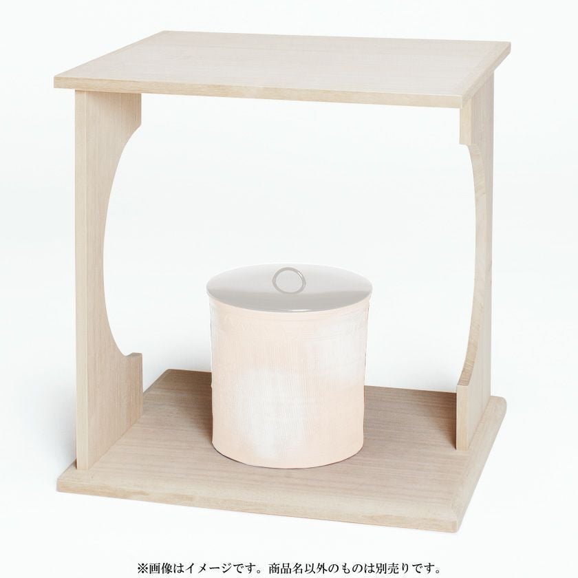 茶道具 棚（たな） 円意棚 淡々斎好写 小林幸斎作