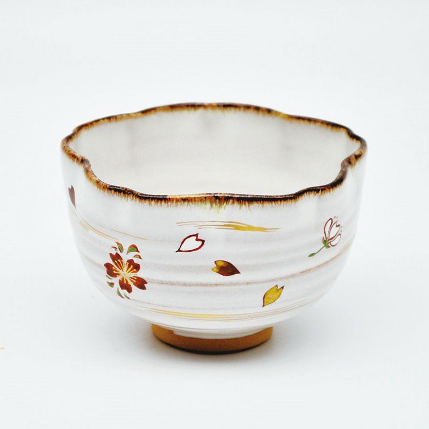 茶道具 抹茶茶碗（まっちゃちゃわん） 茶碗 灰釉 桜形 中村 良二 抹茶茶碗は茶の湯文化である表千家・裏千家の茶道具や抹茶を専門に扱う千紀園（せんきえん）が通販で販売しています。茶会また初心者向けのお稽古用にご利用いただける抹茶碗です。贈り物・ギフトにも人気です。