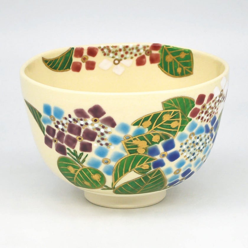 茶道具 抹茶茶碗（まっちゃちゃわん） 茶碗 仁清 紫陽花 伊坂 清香 抹茶茶碗は茶の湯文化である表千家・裏千家の茶道具や抹茶を専門に扱う千紀園（せんきえん）が通販で販売しています。茶会また初心者向けのお稽古用にご利用いただける抹茶碗です。贈り物・ギフトにも人気です。