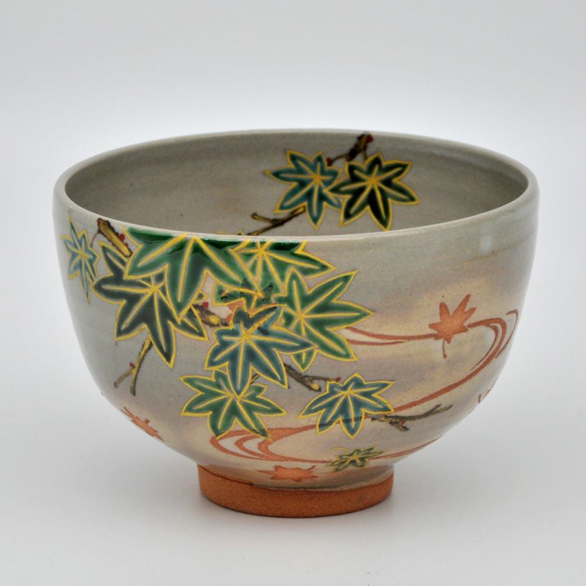 茶道具 抹茶茶碗（まっちゃちゃわん） 茶碗 乾山 青楓 巌窯 | 千年の