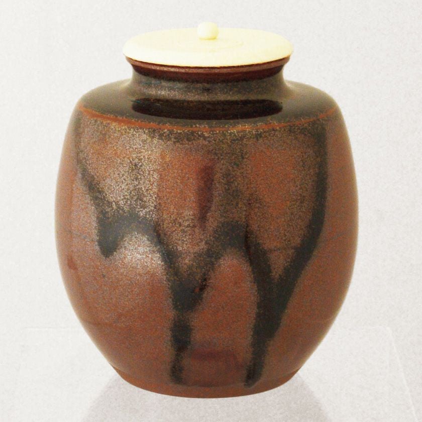 茶入五個 茶道具 茶入（ちゃいれ） 茶入 大名物 唐物 初花肩衝写 仕覆：細丸竜鳥