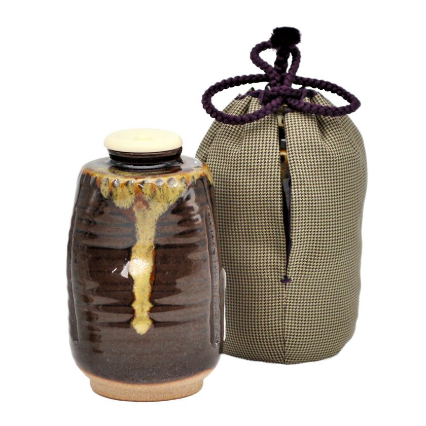 茶道具　瀬戸焼　黄瀬戸　茶入　蓋付　時代箱　C　R8088 000000009501-01.jpg?size=xl&w=