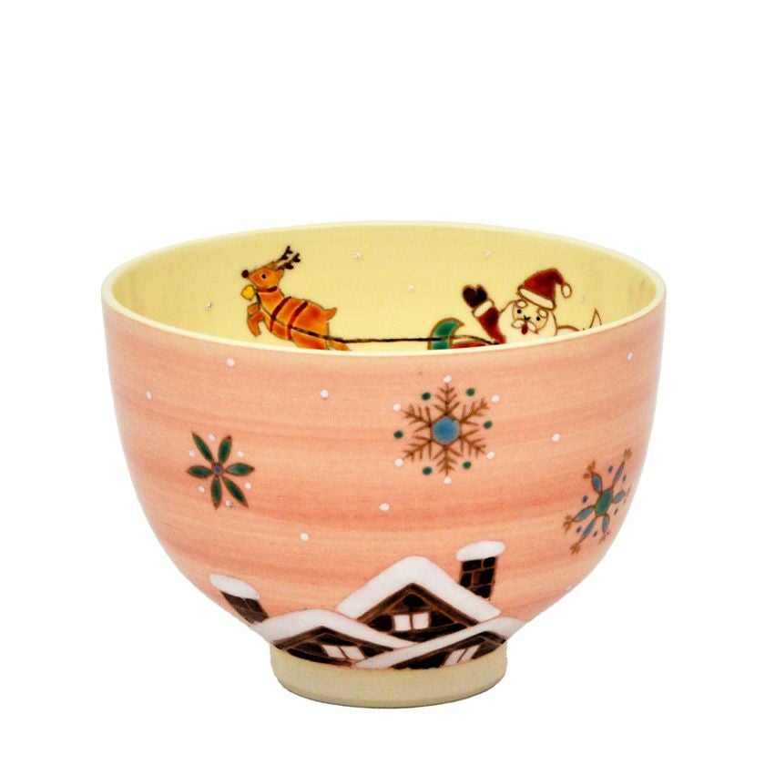 茶道具 抹茶茶碗（まっちゃちゃわん） 茶碗 サンタ 見谷 福峰 抹茶茶碗は茶の湯文化である表千家・裏千家の茶道具や抹茶を専門に扱う千紀園（せんきえん）が通販で販売しています。茶会また初心者向けのお稽古用にご利用いただける抹茶碗です。贈り物・ギフトにも人気です。