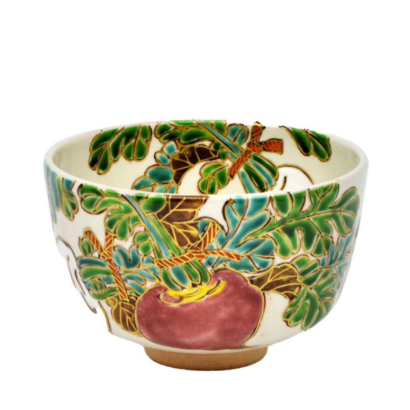 茶道具 抹茶茶碗（まっちゃちゃわん） 茶碗 粉引 紅白蕪 壱休窯 | 千年