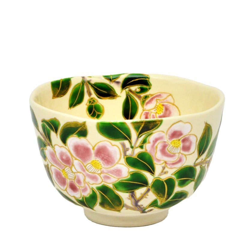 茶道具 茶碗 茶碗 乾山 嵯峨野の桜 茶器＆茶道具 抹茶碗 - Sazen Tea