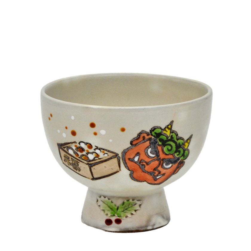 茶道具 抹茶茶碗（まっちゃちゃわん） 茶碗 節分 清和窯 抹茶茶碗は茶の湯文化である表千家・裏千家の茶道具や抹茶を専門に扱う千紀園（せんきえん）が通販で販売しています。茶会また初心者向けのお稽古用にご利用いただける抹茶碗です。贈り物・ギフトにも人気です。