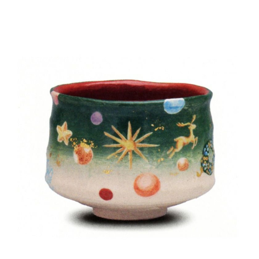 茶道具 抹茶茶碗（まっちゃちゃわん） クリスマス飾り 茶碗 吉村 楽入 抹茶茶碗は茶の湯文化である表千家・裏千家の茶道具や抹茶を専門に扱う千紀園（せんきえん）が通販で販売しています。茶会また初心者向けのお稽古用にご利用いただける抹茶碗です。贈り物・ギフトにも人気です。