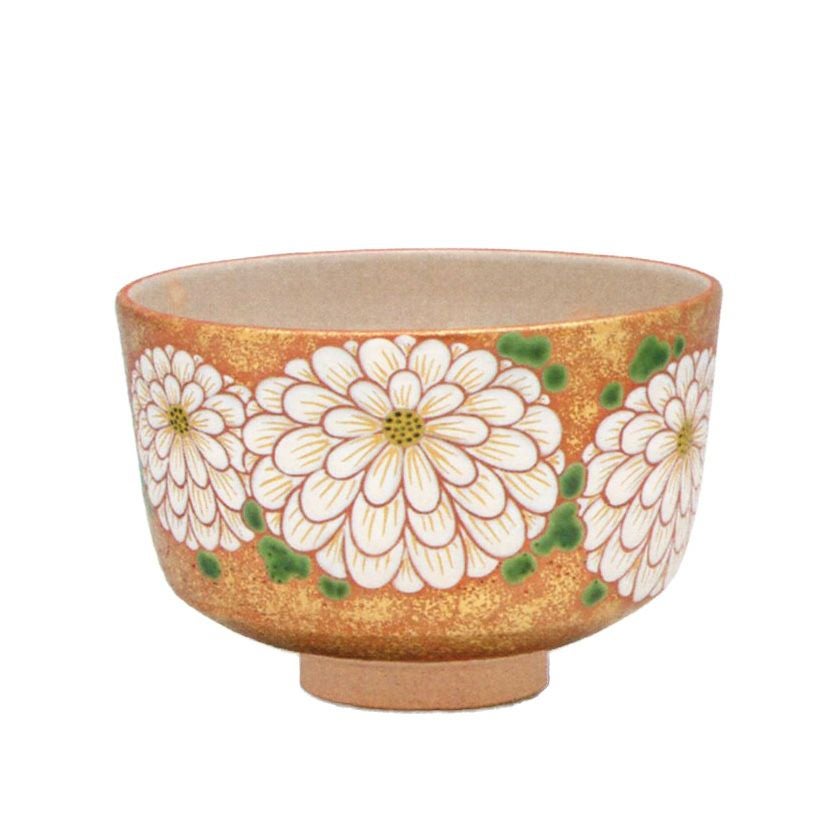 茶道具 抹茶茶碗（まっちゃちゃわん） 茶金地 菊花 茶碗 田中 方円 抹茶茶碗は茶の湯文化である表千家・裏千家の茶道具や抹茶を専門に扱う千紀園（せんきえん）が通販で販売しています。茶会また初心者向けのお稽古用にご利用いただける抹茶碗です。贈り物・ギフトにも人気です。