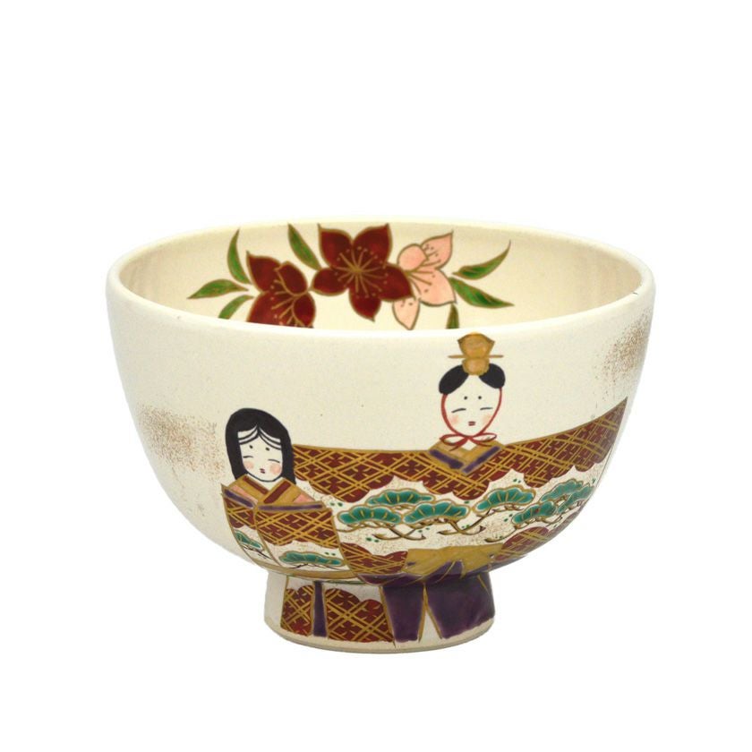 茶道具 抹茶茶碗（まっちゃちゃわん） 茶碗 白釉 立雛 水出 宋絢