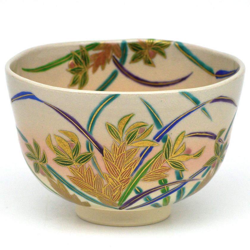 茶道具 抹茶茶碗（まっちゃちゃわん） 茶碗 色絵 春蘭 伊坂 清香 抹茶茶碗は茶の湯文化である表千家・裏千家の茶道具や抹茶を専門に扱う千紀園（せんきえん）が通販で販売しています。茶会また初心者向けのお稽古用にご利用いただける抹茶碗です。贈り物・ギフトにも人気です。