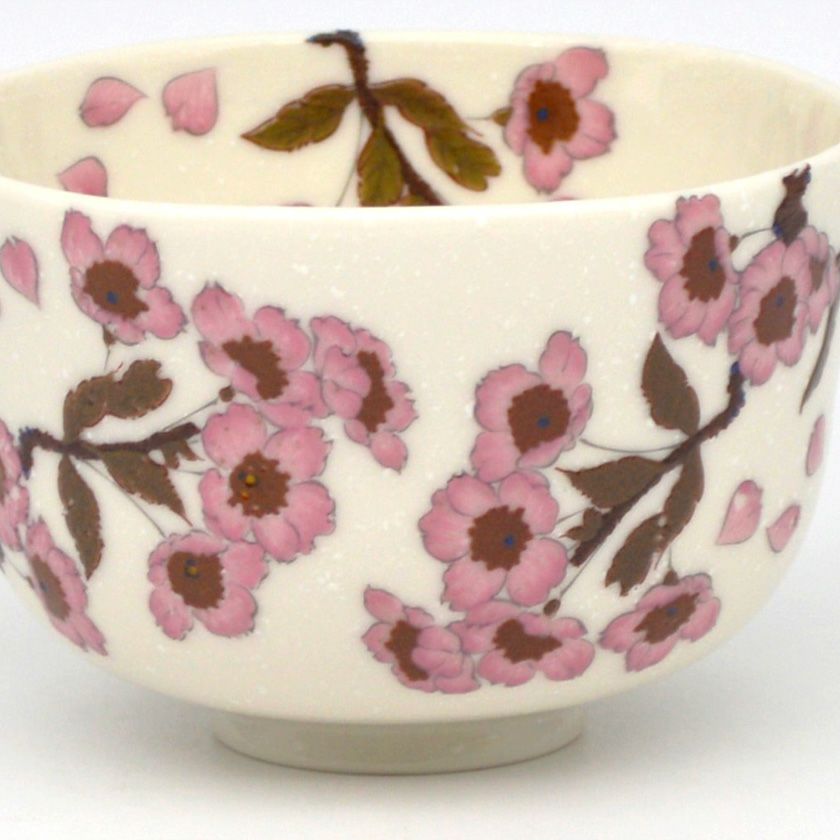 茶道具 抹茶茶碗（まっちゃちゃわん） 茶碗 陽春さくら 花月窯 抹茶茶碗は茶の湯文化である表千家・裏千家の茶道具や抹茶を専門に扱う千紀園（せんきえん）が通販で販売しています。茶会また初心者向けのお稽古用にご利用いただける抹茶碗です。贈り物・ギフトにも人気です。