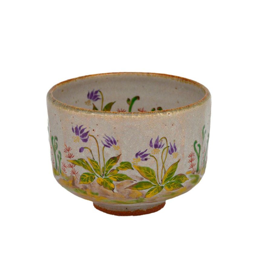 茶道具 抹茶茶碗（まっちゃちゃわん） 茶碗 灰釉 片栗 中村 良二 抹茶茶碗は茶の湯文化である表千家・裏千家の茶道具や抹茶を専門に扱う千紀園（せんきえん）が通販で販売しています。茶会また初心者向けのお稽古用にご利用いただける抹茶碗です。贈り物・ギフトにも人気です。