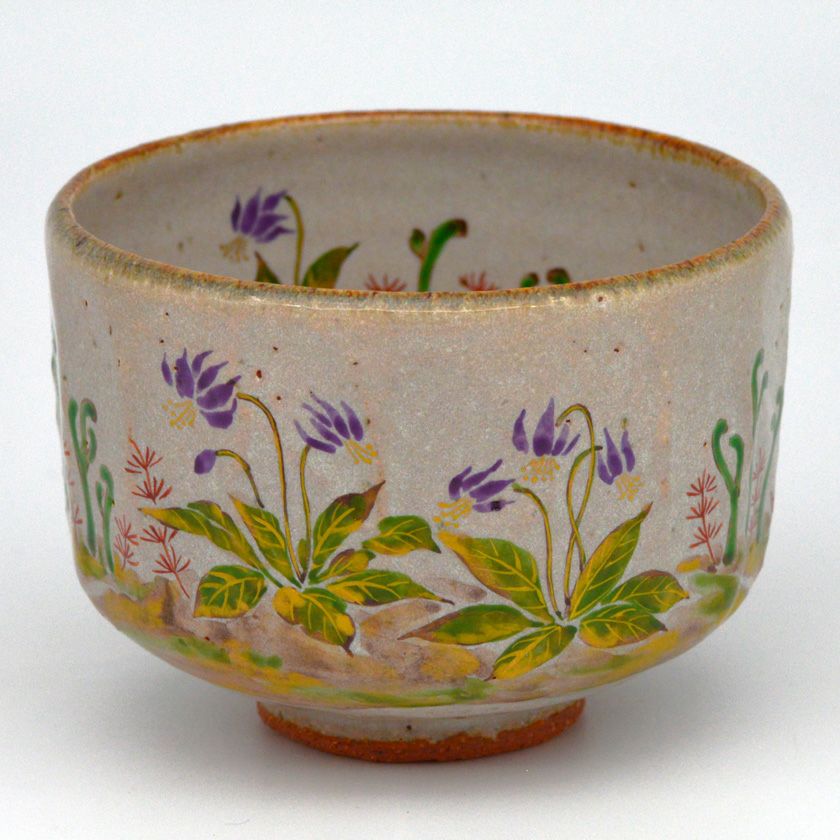 茶道具 抹茶茶碗（まっちゃちゃわん） 茶碗 灰釉 片栗 中村 良二 抹茶茶碗は茶の湯文化である表千家・裏千家の茶道具や抹茶を専門に扱う千紀園（せんきえん）が通販で販売しています。茶会また初心者向けのお稽古用にご利用いただける抹茶碗です。贈り物・ギフトにも人気です。