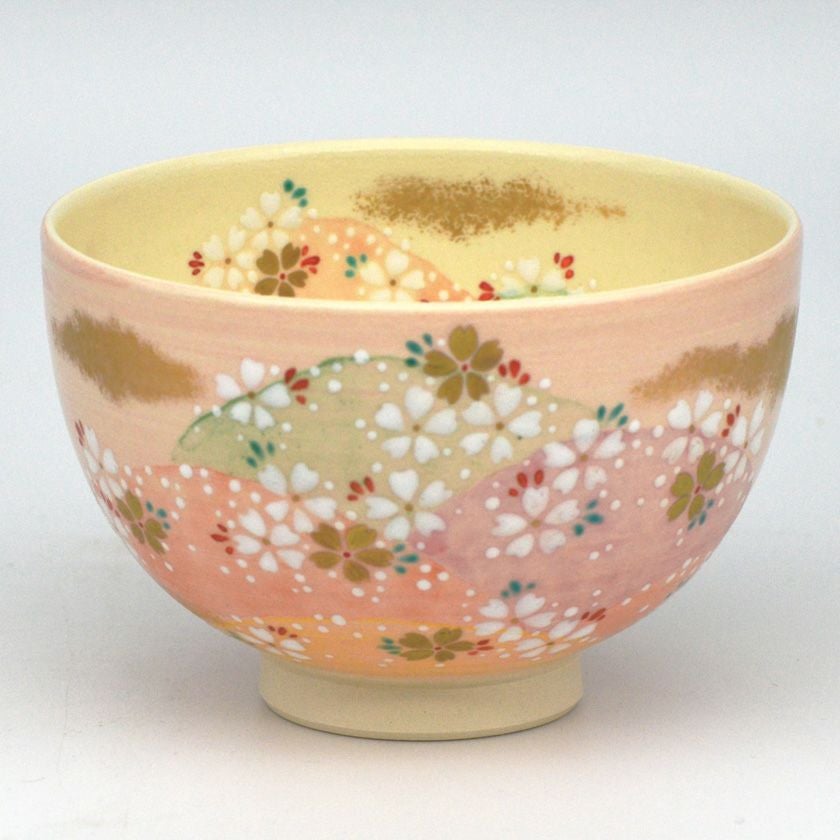 茶道具 抹茶茶碗（まっちゃちゃわん） 茶碗 吉野山 見谷 福峰 抹茶茶碗は茶の湯文化である表千家・裏千家の茶道具や抹茶を専門に扱う千紀園（せんきえん）が通販で販売しています。茶会また初心者向けのお稽古用にご利用いただける抹茶碗です。贈り物・ギフトにも人気です。