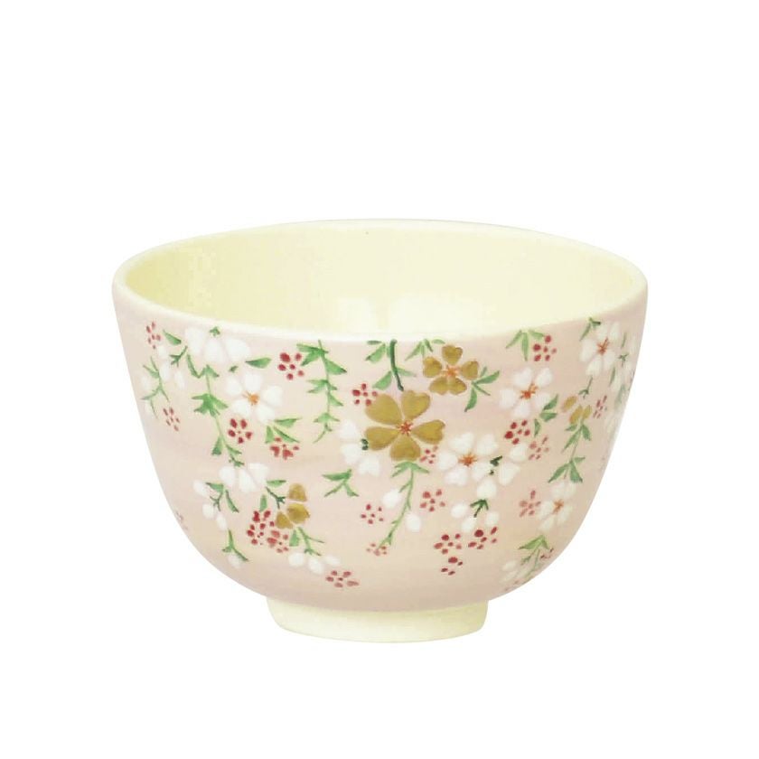 抹茶茶碗　枝垂桜 茶道具 抹茶茶碗（まっちゃちゃわん） 茶碗 銀ピンク地 枝垂桜 今岡 都