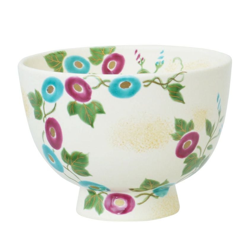 茶道具 抹茶茶碗（まっちゃちゃわん） 茶碗 色絵 朝顔 加藤 永山 抹茶茶碗は茶の湯文化である表千家・裏千家の茶道具や抹茶を専門に扱う千紀園（せんきえん）が通販で販売しています。茶会また初心者向けのお稽古用にご利用いただける抹茶碗です。贈り物・ギフトにも人気です。