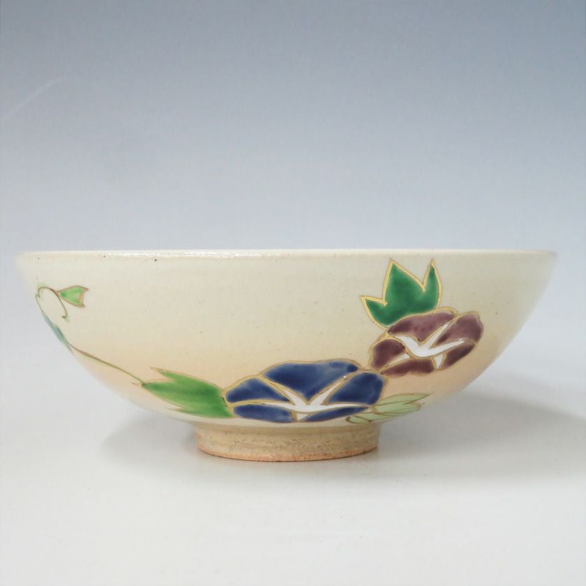 茶道具 平茶碗（ひらちゃわん） 平茶碗 御本手 朝顔 耕寅窯 抹茶茶碗は茶の湯文化である表千家・裏千家の茶道具や抹茶を専門に扱う千紀園（せんきえん）が通販で販売しています。茶会また初心者向けのお稽古用にご利用いただける抹茶碗です。贈り物・ギフトにも人気です。