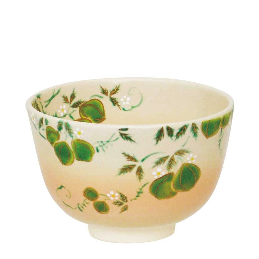 茶道具 抹茶茶碗（まっちゃちゃわん） 茶碗 色絵 風船かずら 加藤 起楽 抹茶茶碗は茶の湯文化である表千家・裏千家の茶道具や抹茶を専門に扱う千紀園（せんきえん）が通販で販売しています。茶会また初心者向けのお稽古用にご利用いただける抹茶碗です。贈り物・ギフトにも人気です。