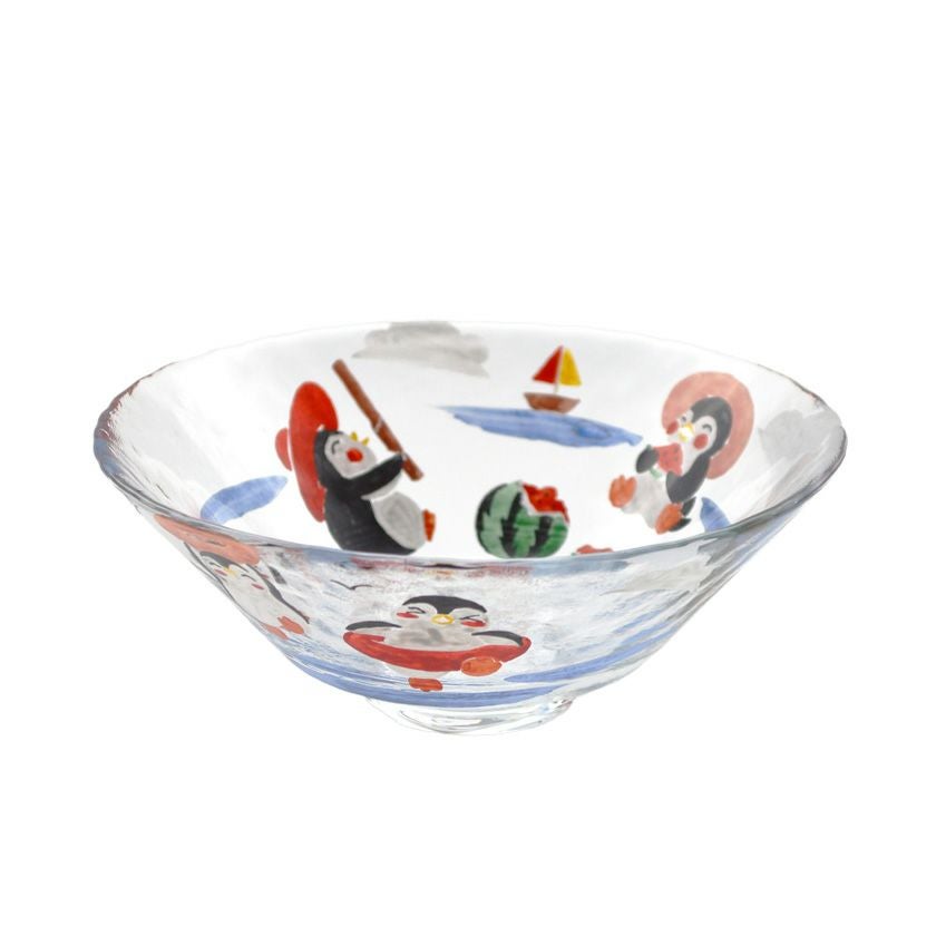 茶道具 平茶碗（ひらちゃわん） 平茶碗 義山 ペンギンの夏 （超耐熱） 水出 宋絢 抹茶茶碗は茶の湯文化である表千家・裏千家の茶道具や抹茶を専門に扱う千紀園（せんきえん）が通販で販売しています。茶会また初心者向けのお稽古用にご利用いただける抹茶碗です。贈り物・ギフトにも人気です。